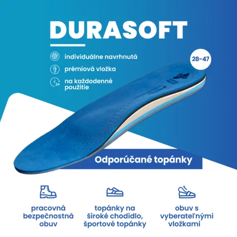 DuraSoft individuálna vložka do topánok