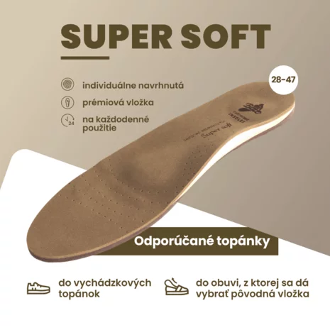 Super Soft individuálna vložka do topánok