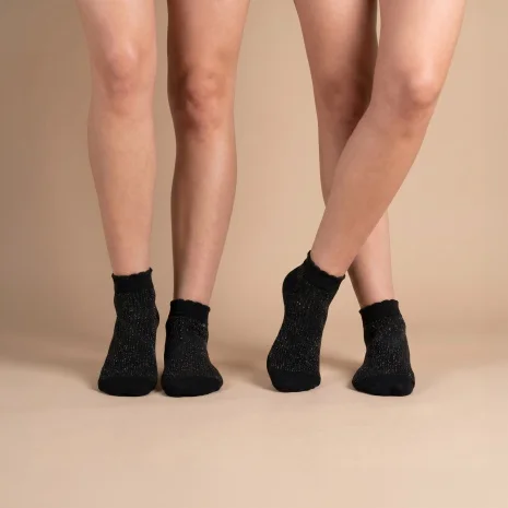 BATZ LIFESTYLE 2 pairs of Grace (black/black) socks