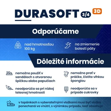 BATZ DuraSoft 3/4 individuálna vložka do topánok