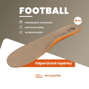 BATZ Football individuálna vložka do topánok