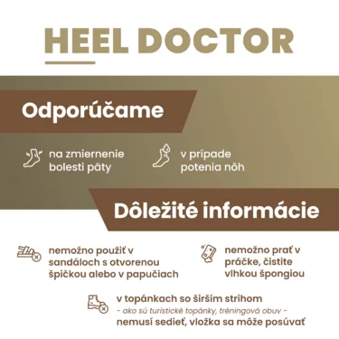 BATZ Heel Doctor individuálna vložka do topánok