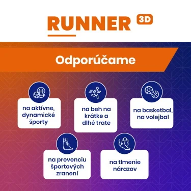 BATZ Runner individuálna vložka do topánok