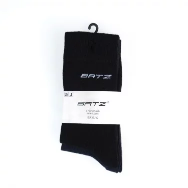 BATZ LIFESTYLE 3 páry Pánske (black/navy/grey) klasické ponožky