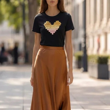 BATZ X VIKTORIAVARGA Sand LOVE t-shirt